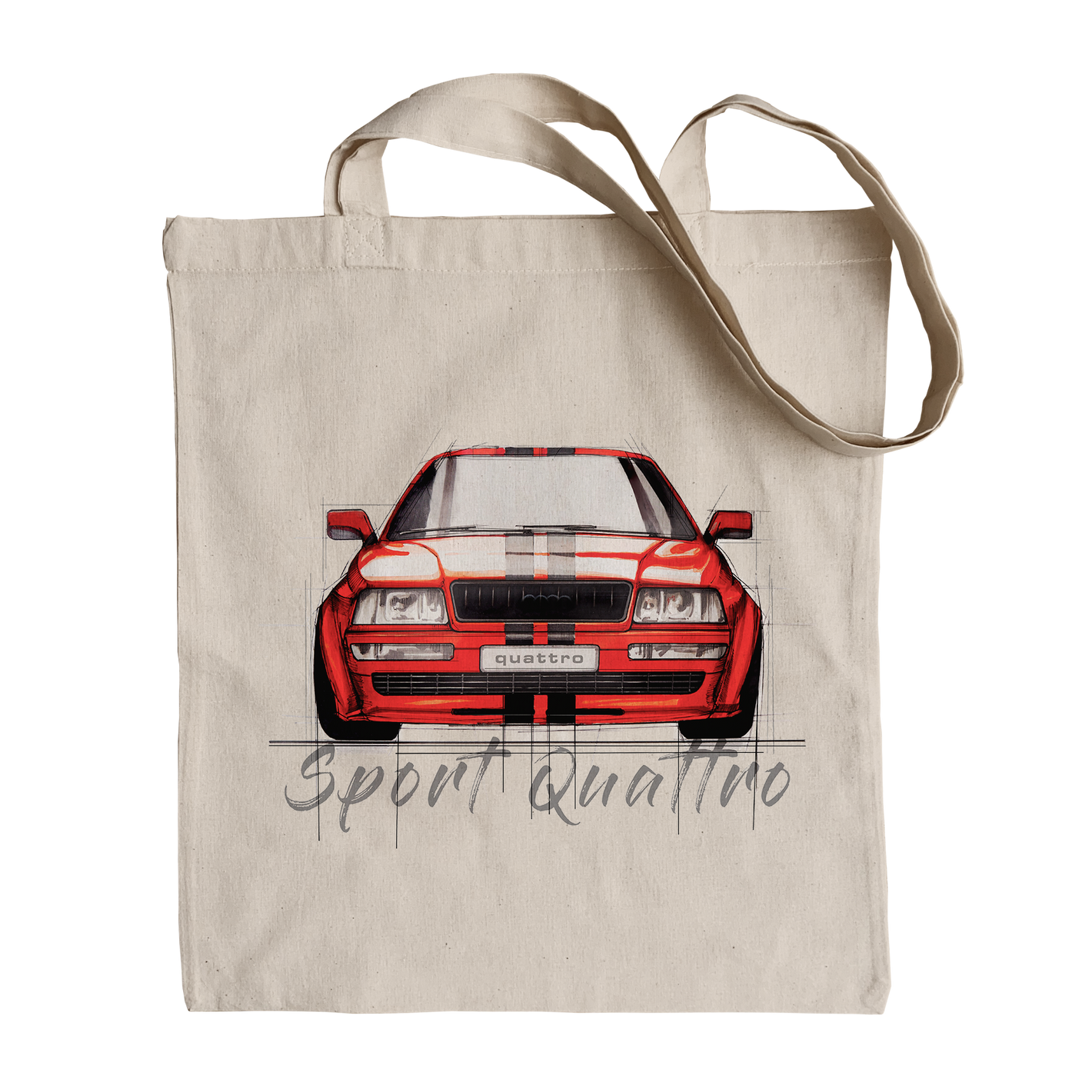 Audi S2 quattro — cotton bag