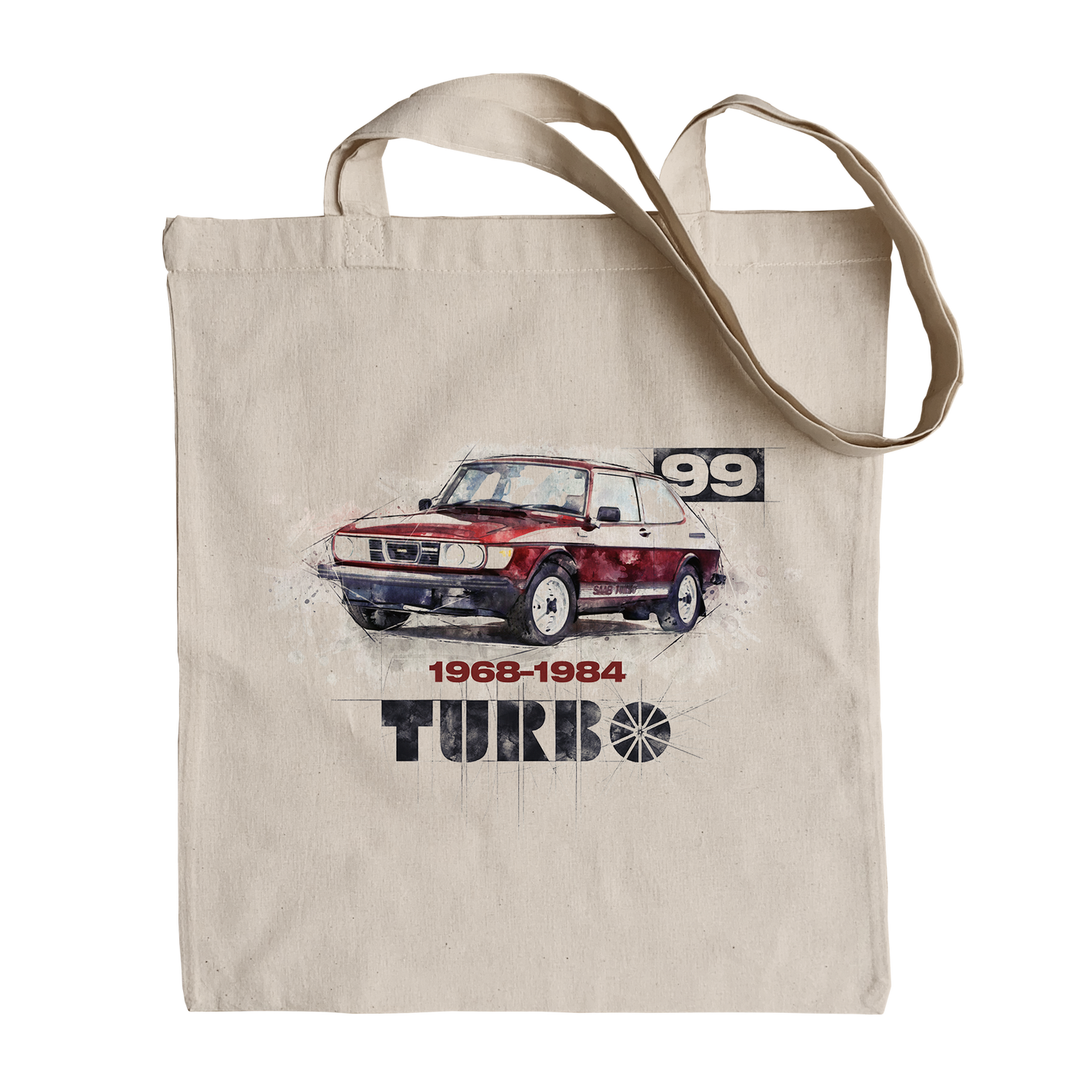 Saab 99 — cotton bag