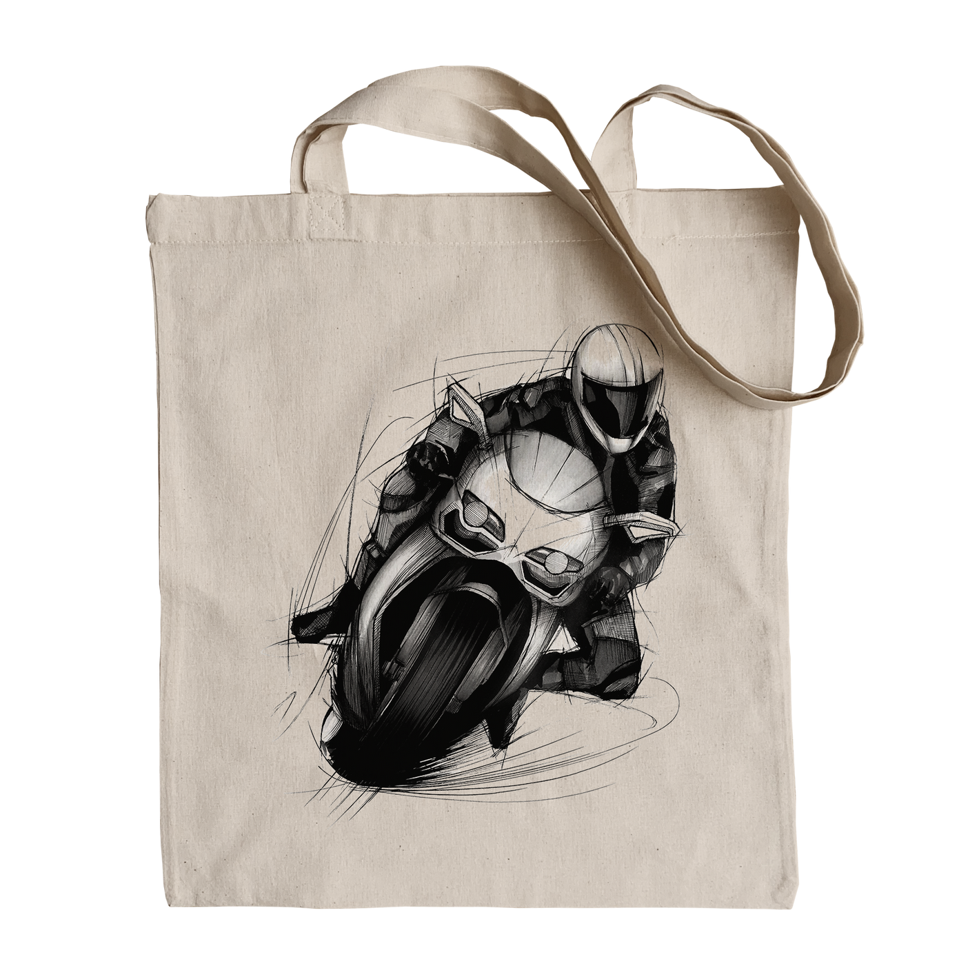 Sportbike — cotton bag
