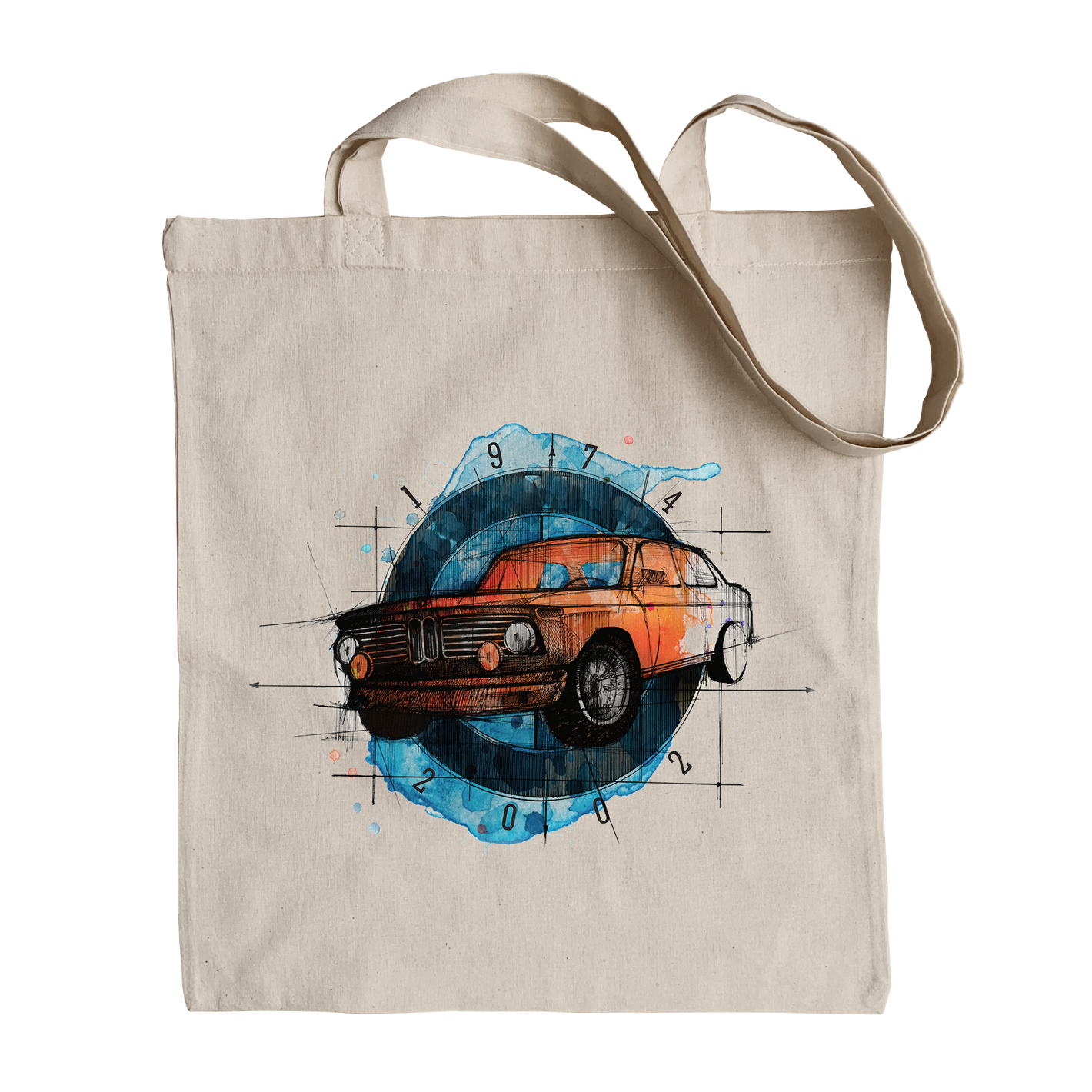 BMW Neue Klasse 2002 — cotton bag