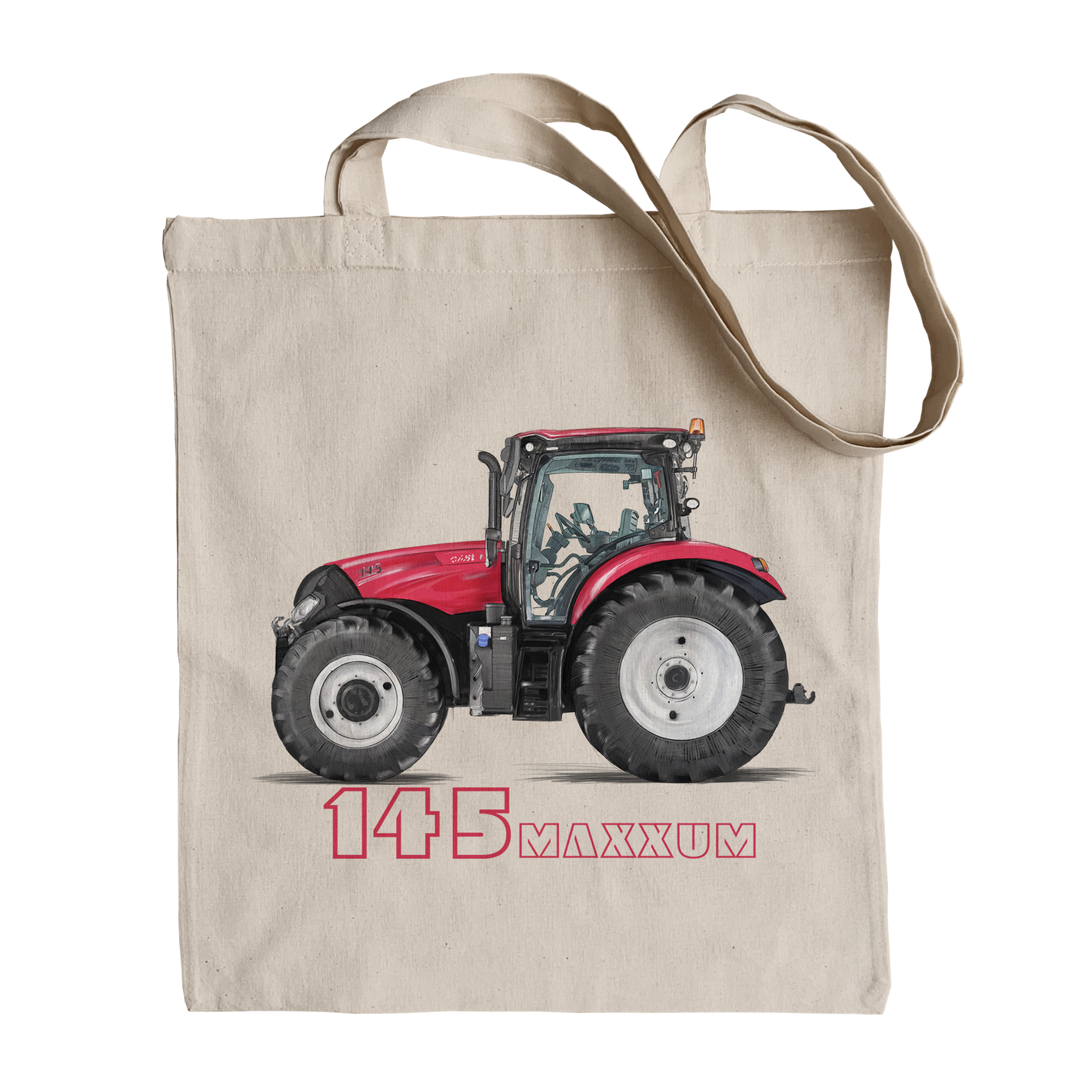Case IH Maxxum 145 — cotton bag