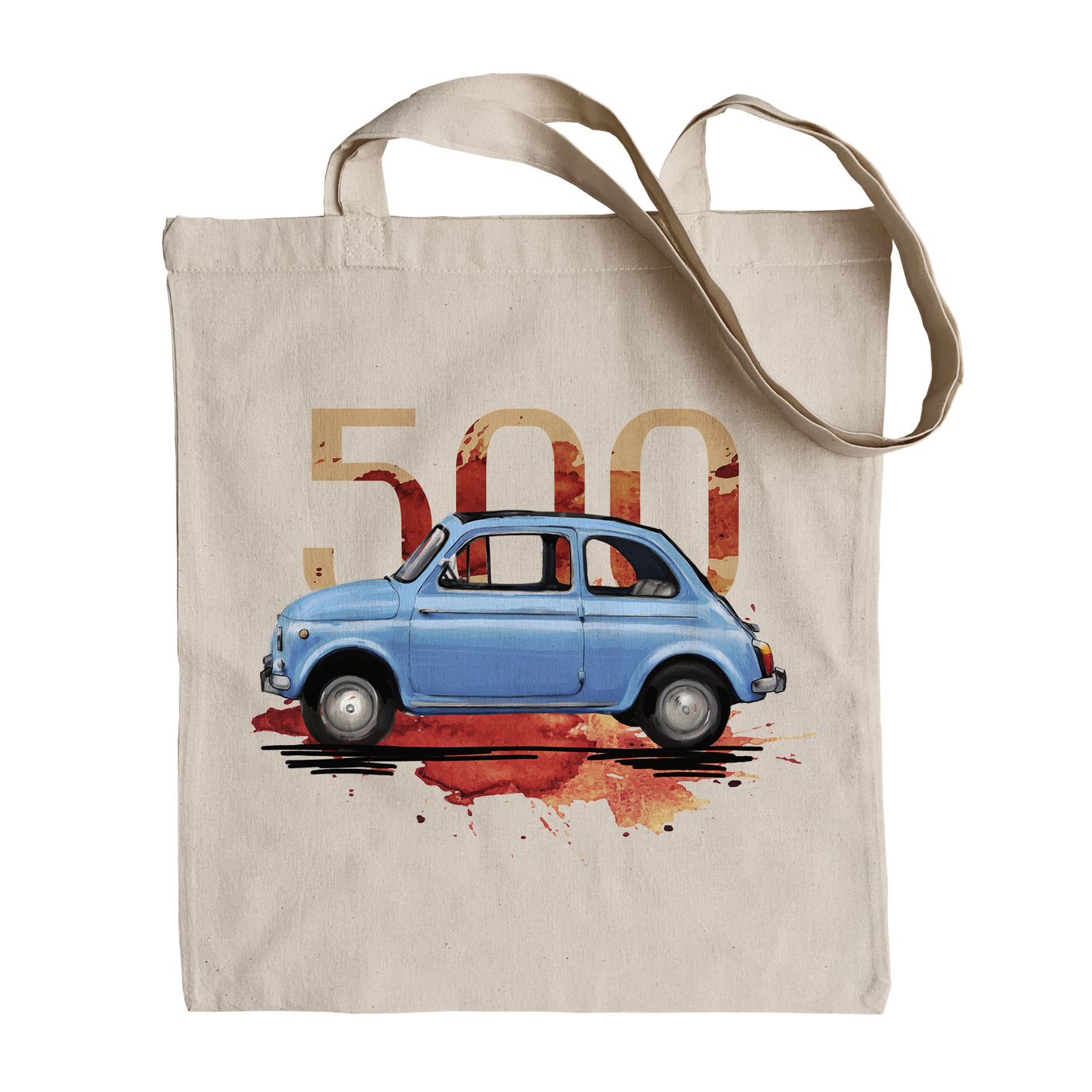 Fiat 500 — cotton bag