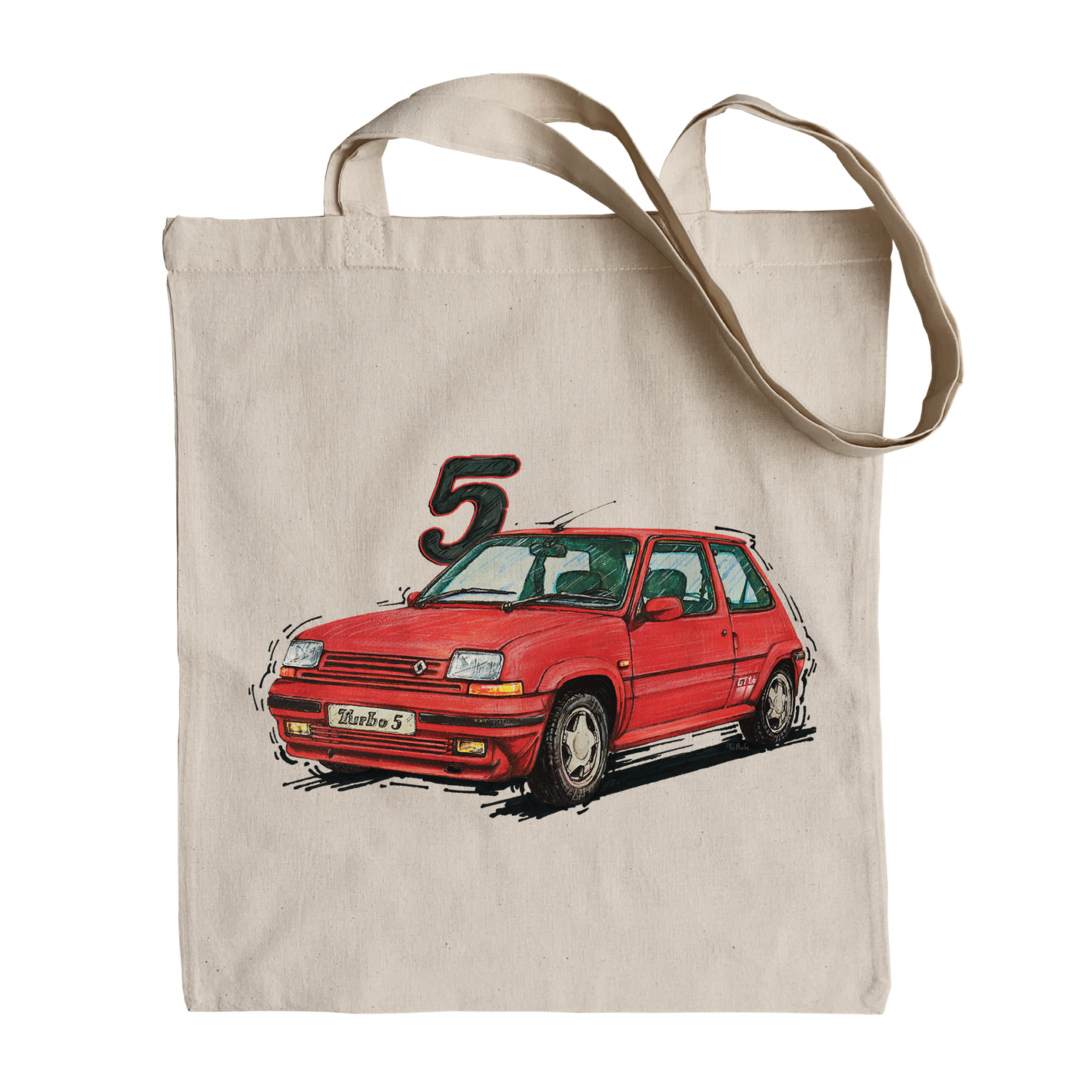 Renault 5 — cotton bag