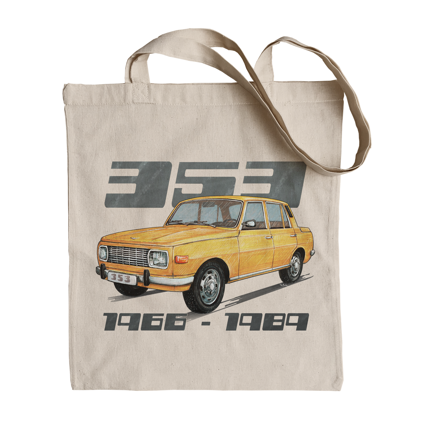 Wartburg 353 — cotton bag