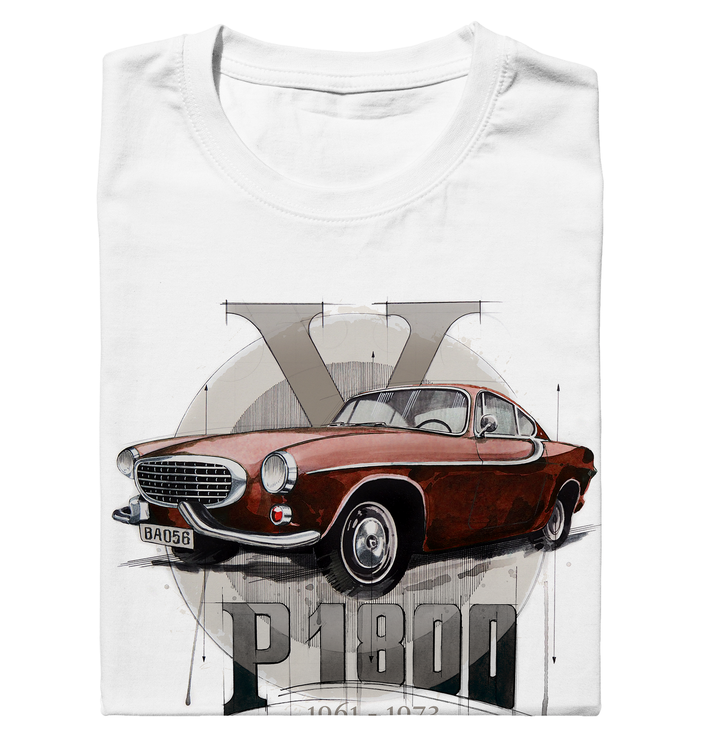 Volvo P1800 — t-shirt