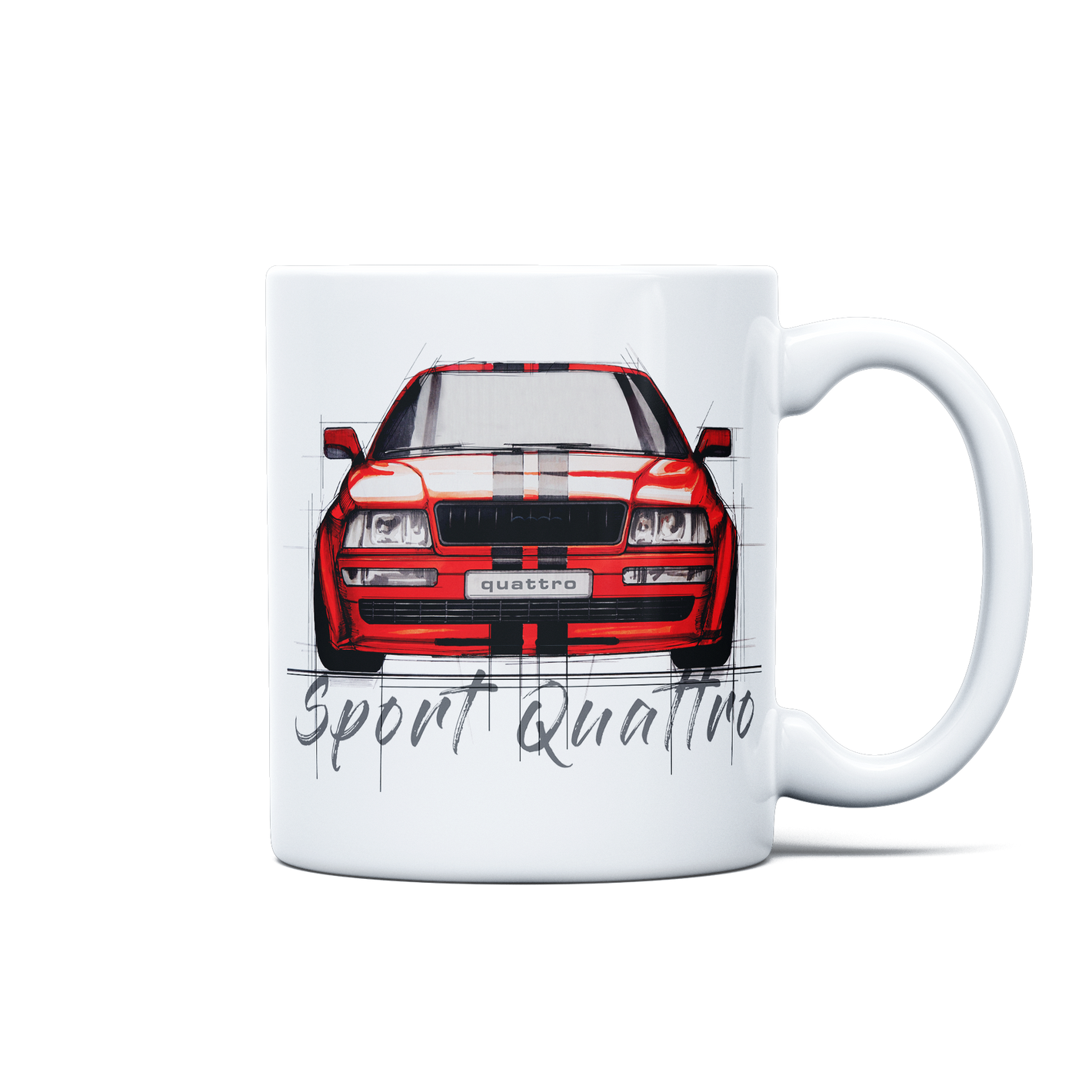 Audi S2 quattro — mug