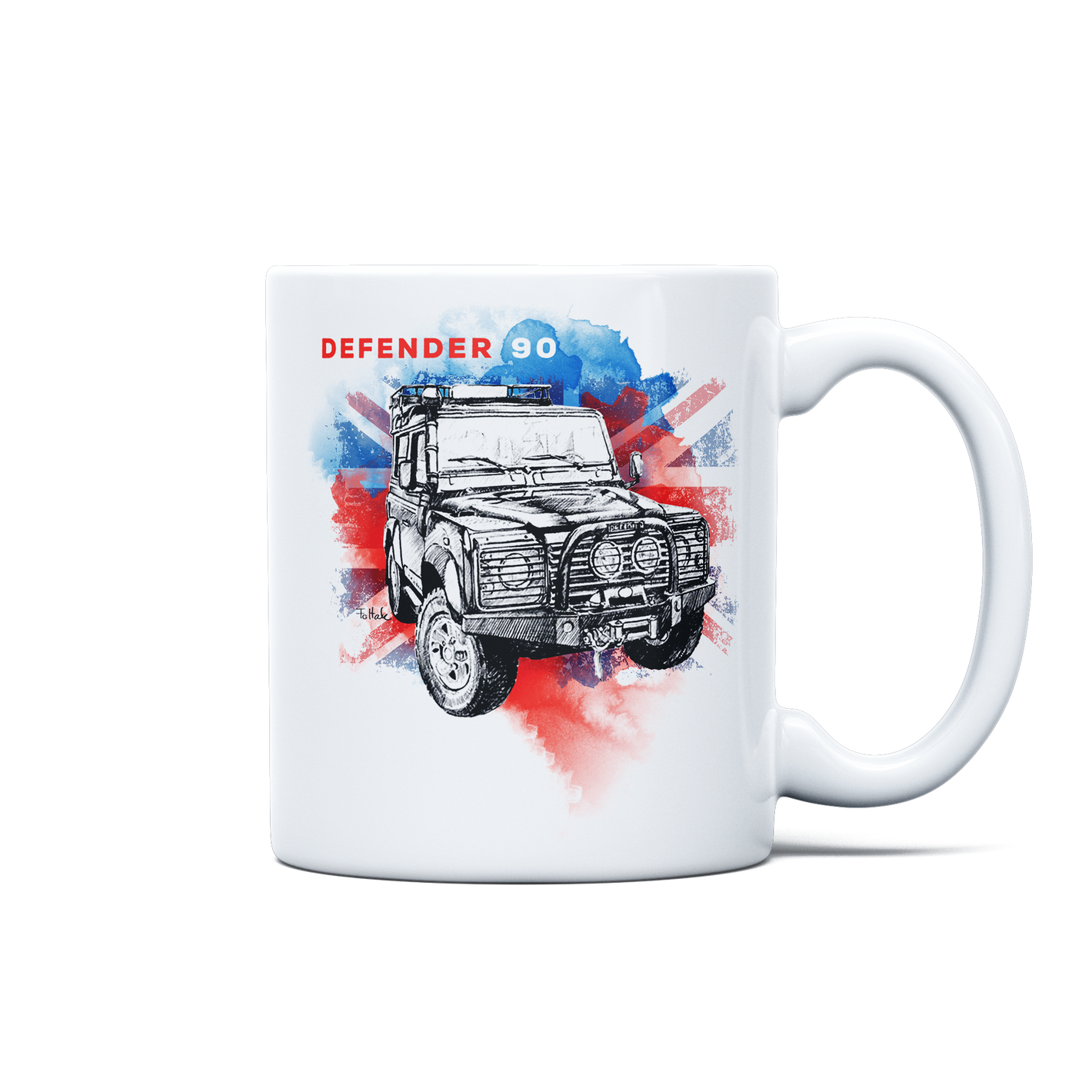 Land Rover Defender — mug