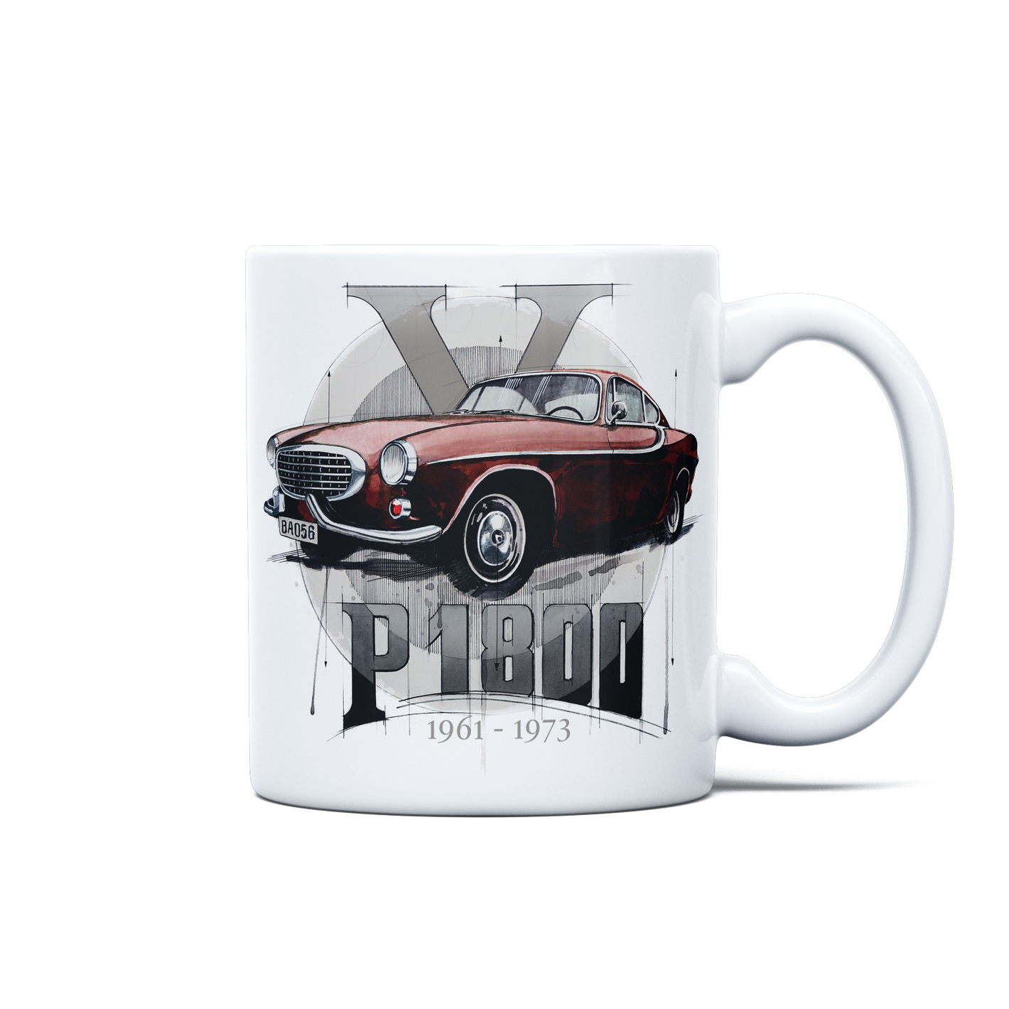 Volvo P1800 — mug