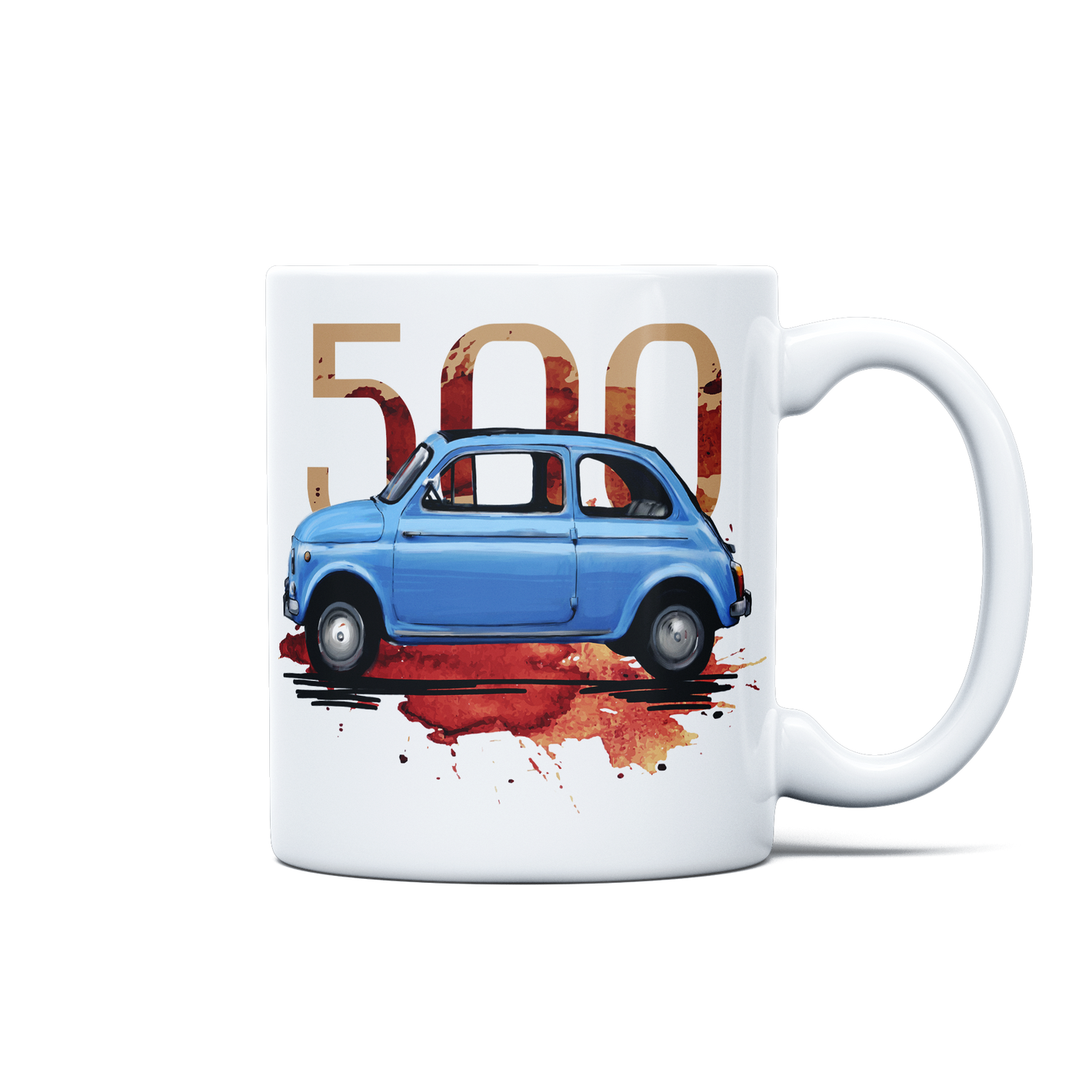 Fiat 500 — mug