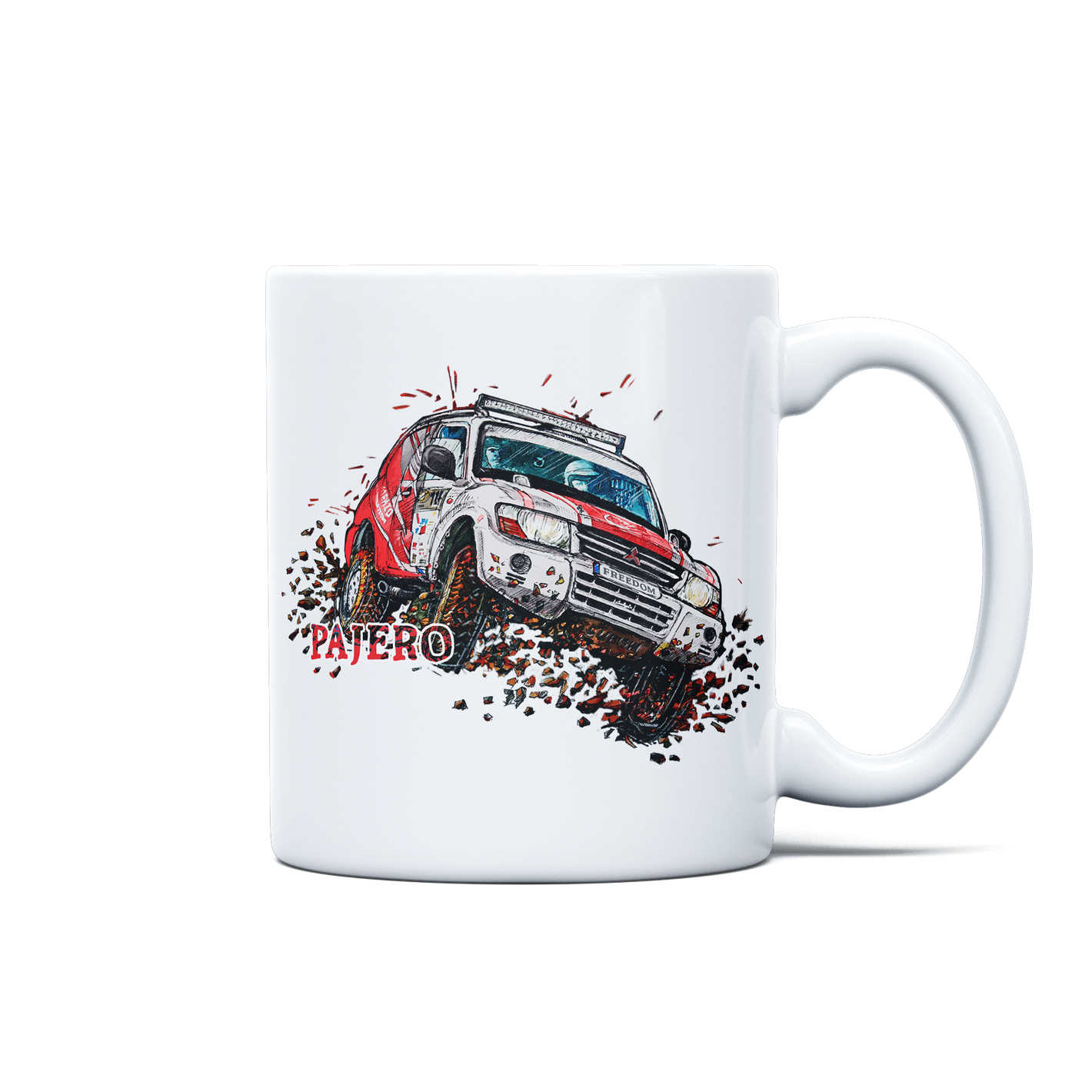 Mitsubishi Pajero III — mug