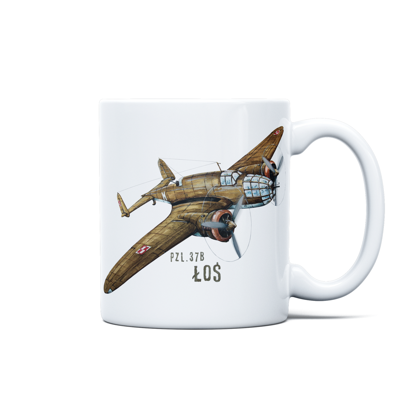 PZL.37 Łoś - mug