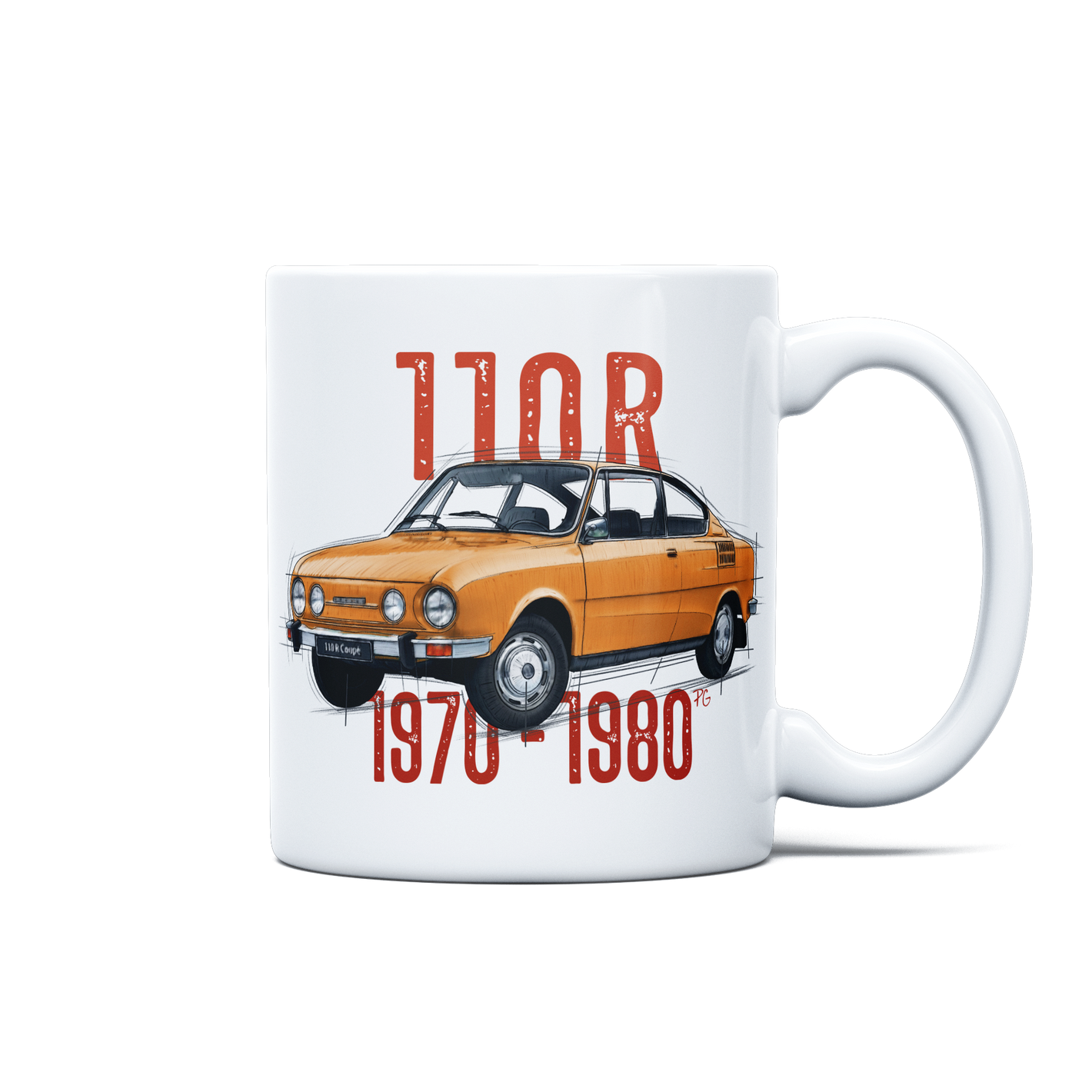 Škoda 110 R — mug