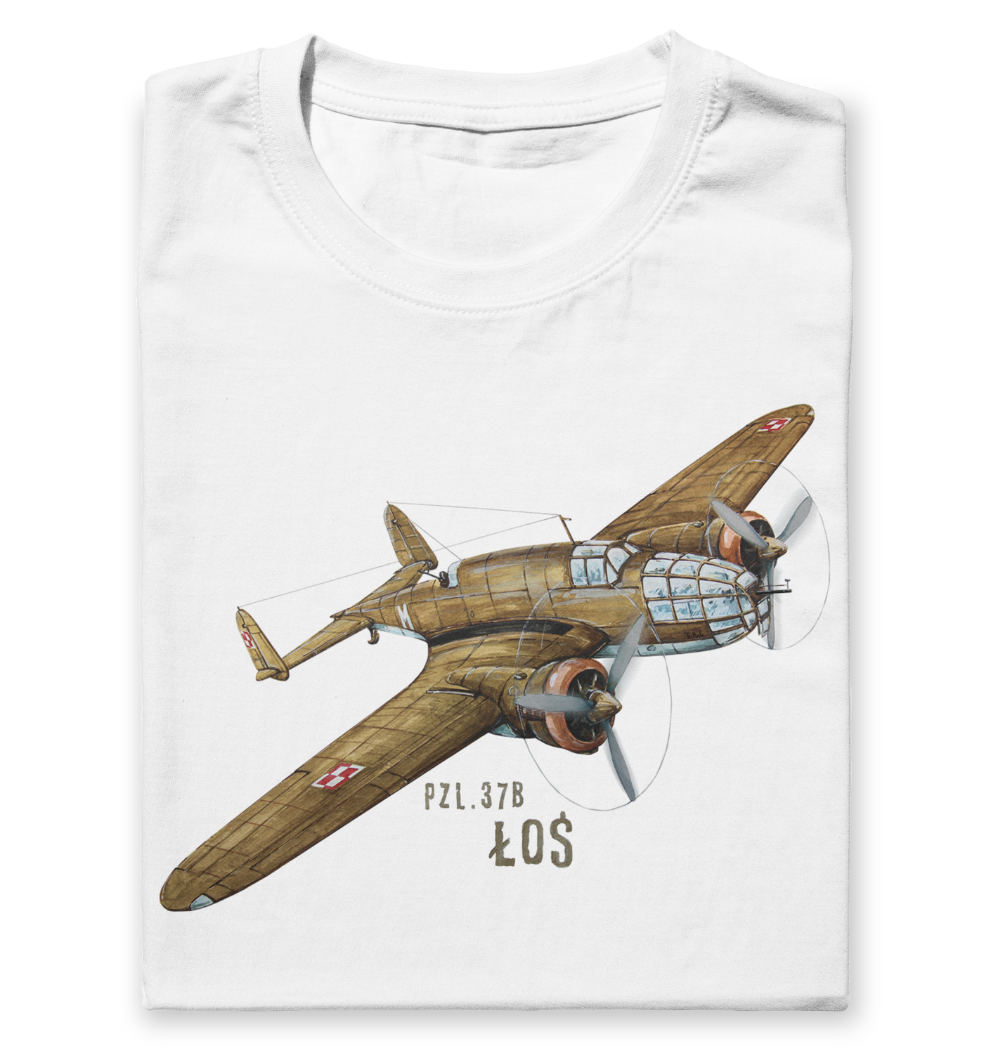 PZL.37 Łoś - t-shirt