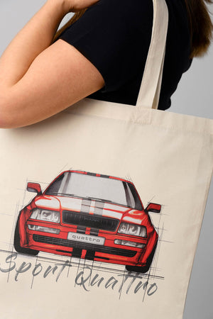 Audi S2 quattro — cotton bag