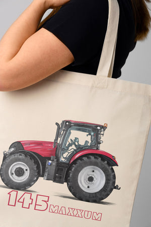 Case IH Maxxum 145 — cotton bag