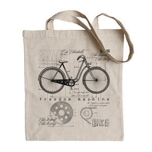 Bicycle — cotton bag