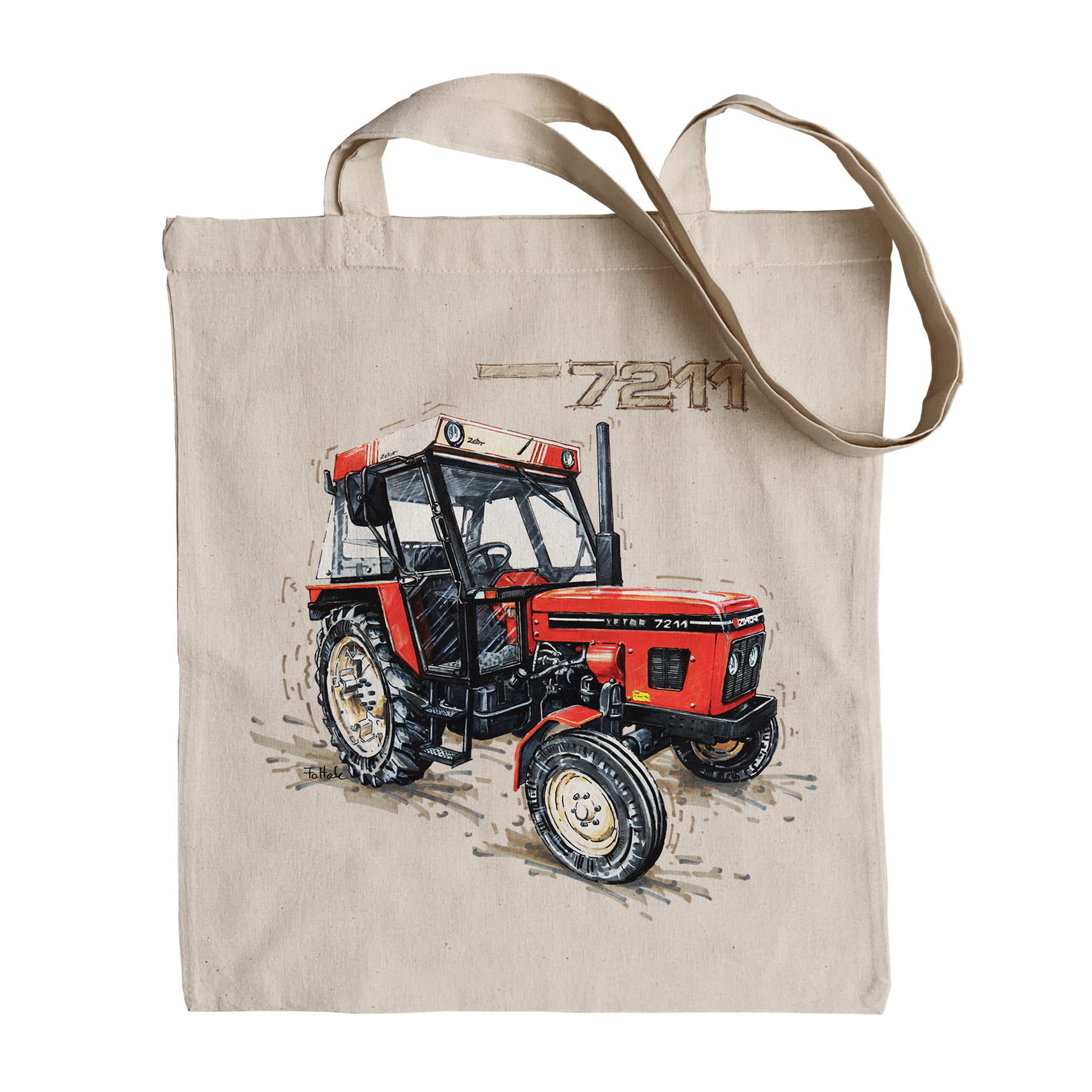 Zetor 7211 — cotton bag