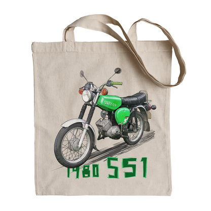 Simson S51 — bavlněná taška
