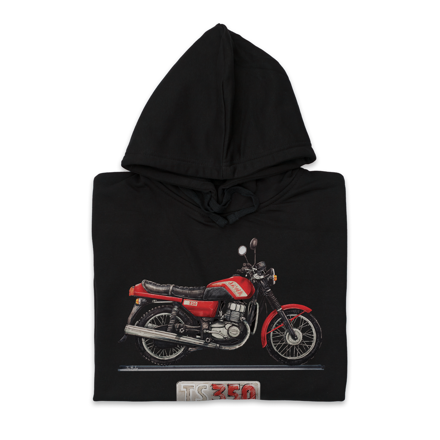 Jawa 350 — bluza z kapturem