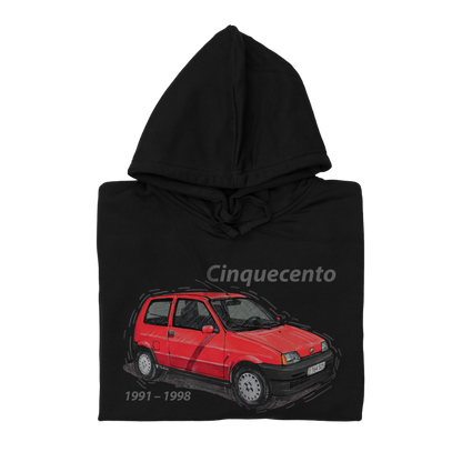 Fiat Cinquecento - hoodie