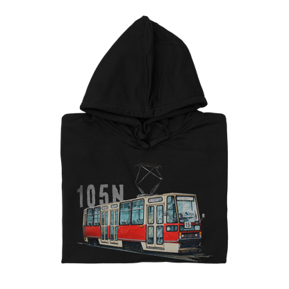Konstal 105N - mikina s kapucí