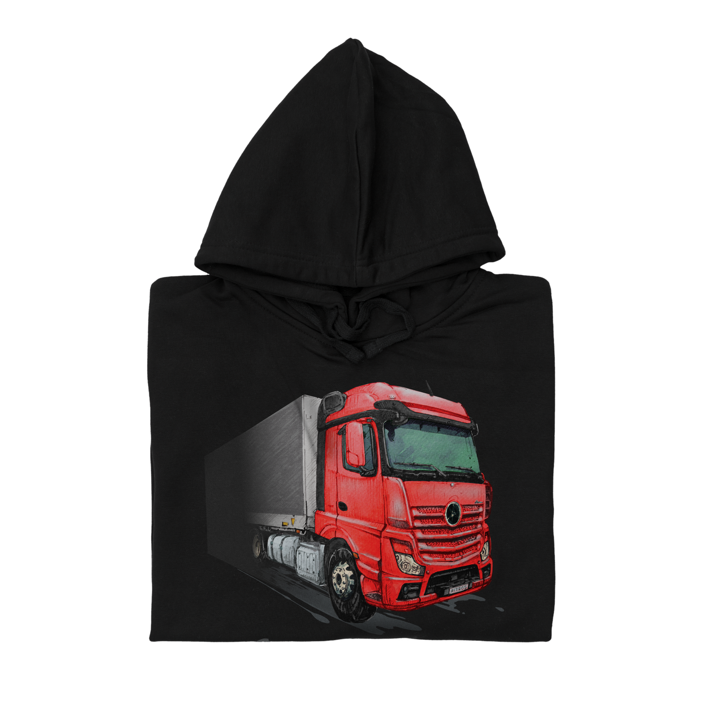 Mercedes-Benz Actros - bluza z kapturem