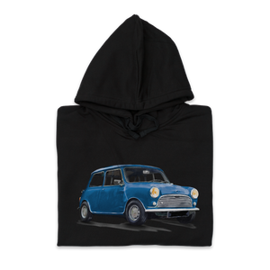 Mini Morris — mikina s kapucí