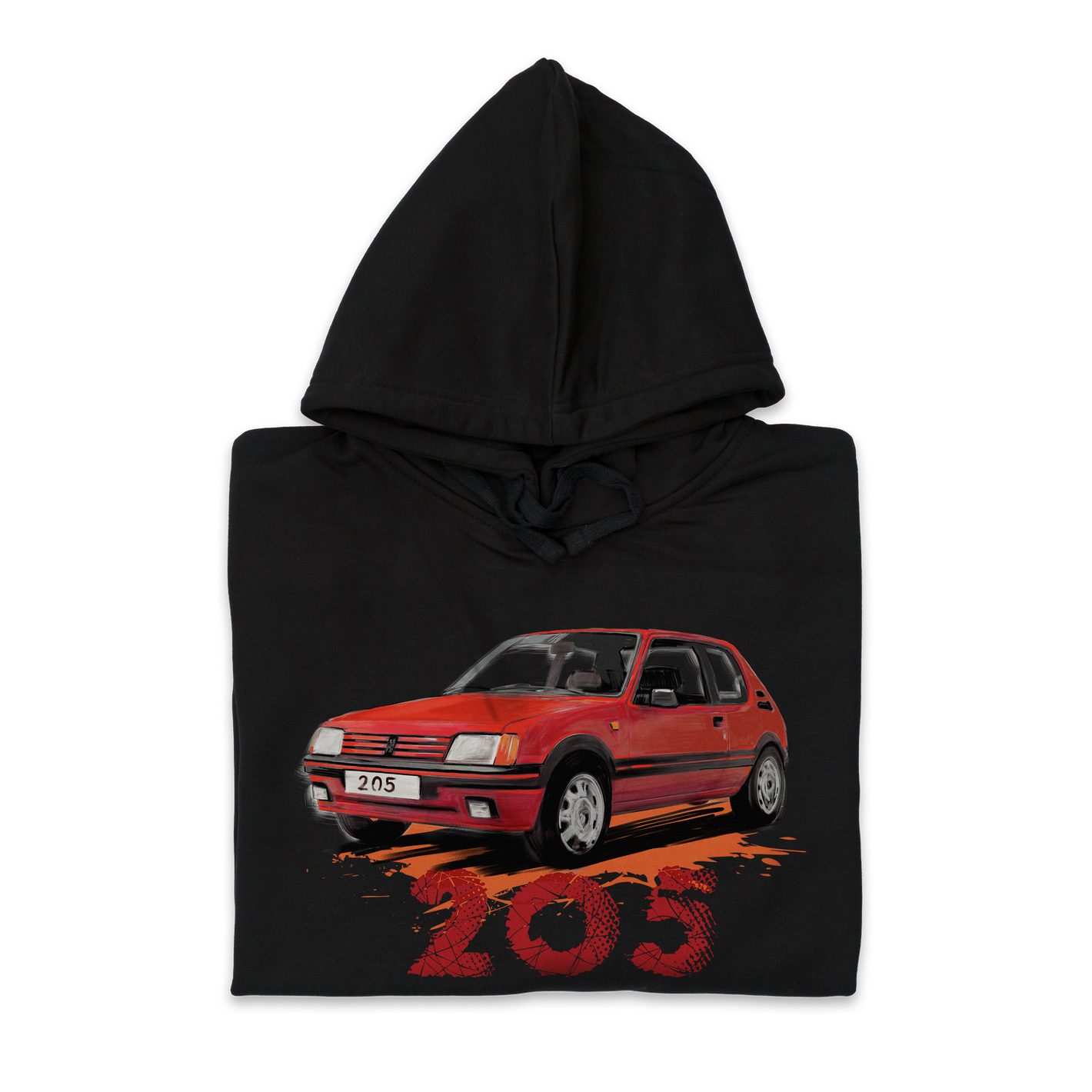 Peugeot 205 — bluza z kapturem