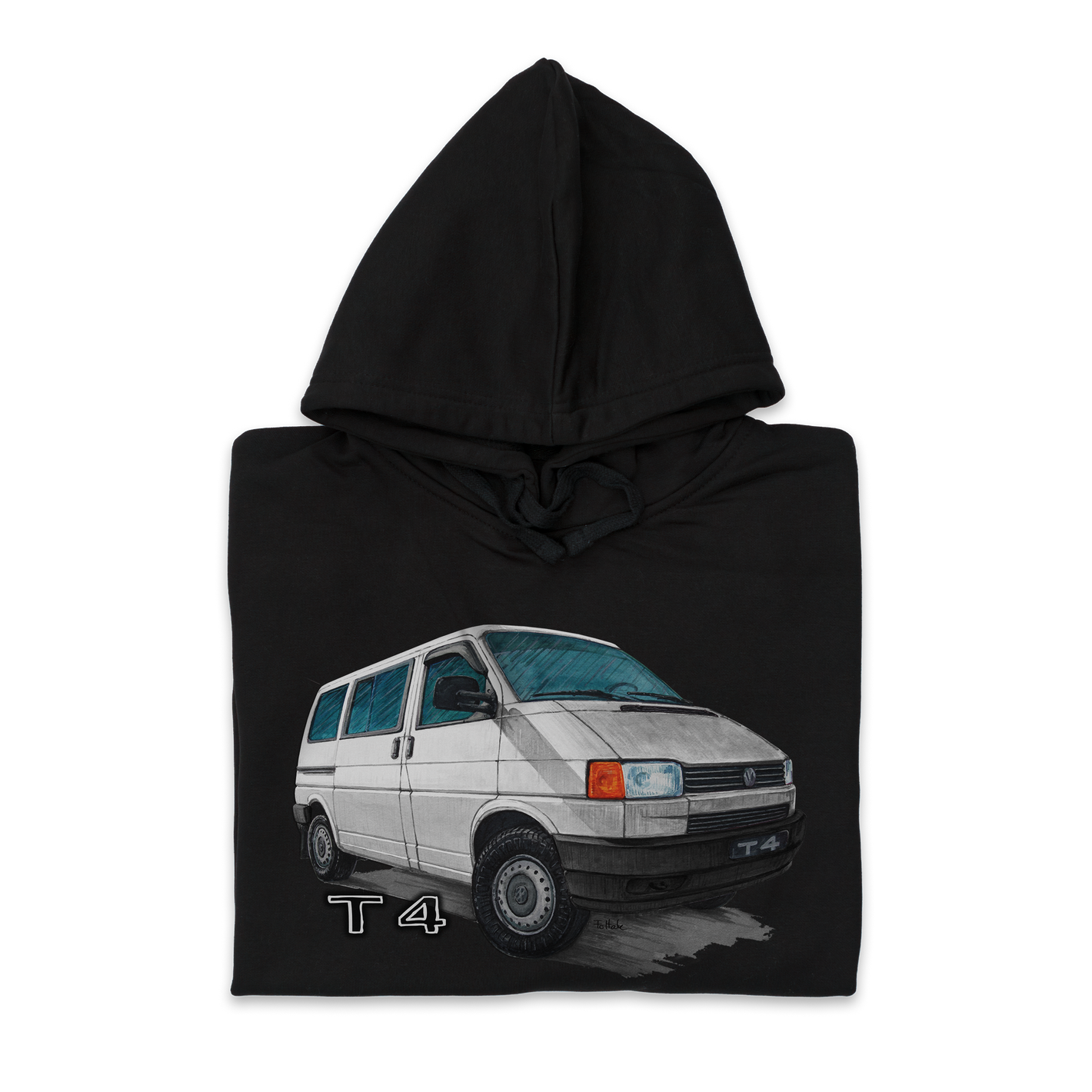 VW T4 — bluza z kapturem