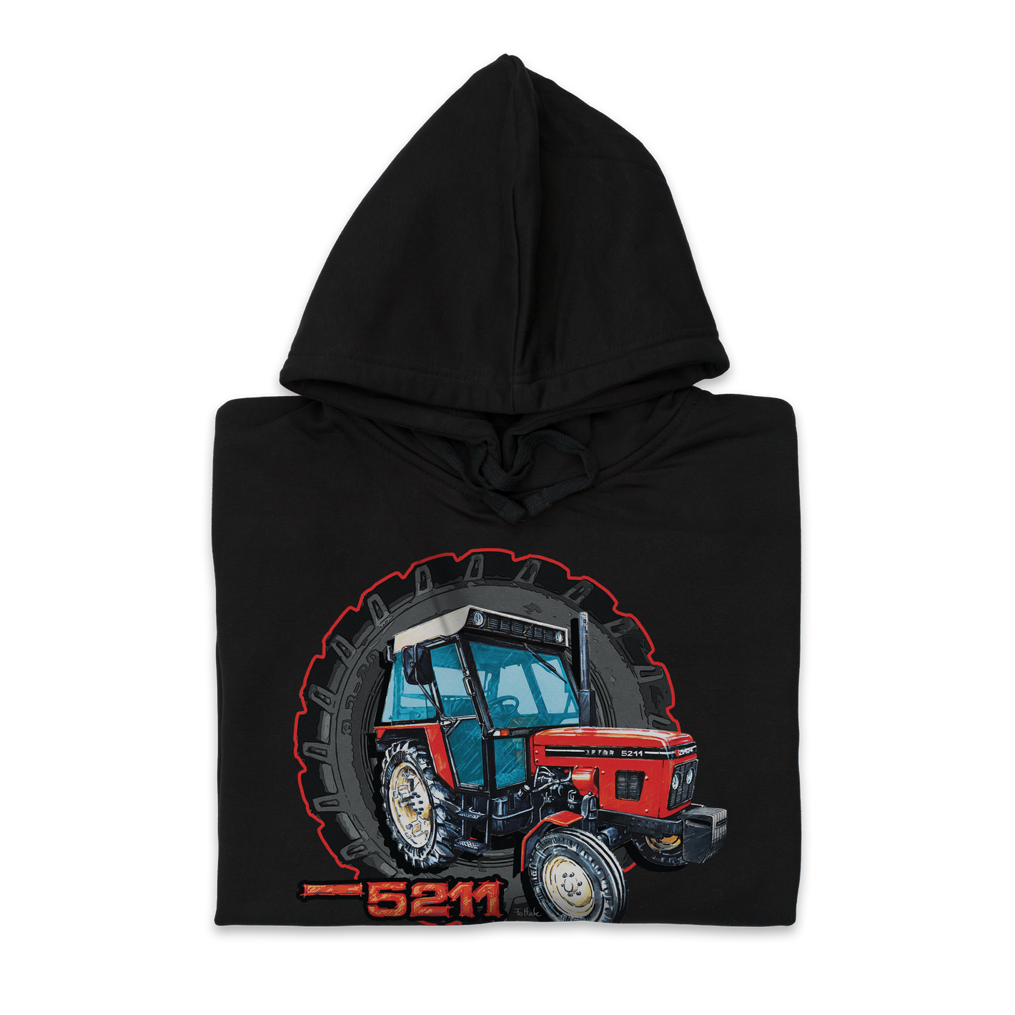 Zetor 5211 — mikina s kapucí
