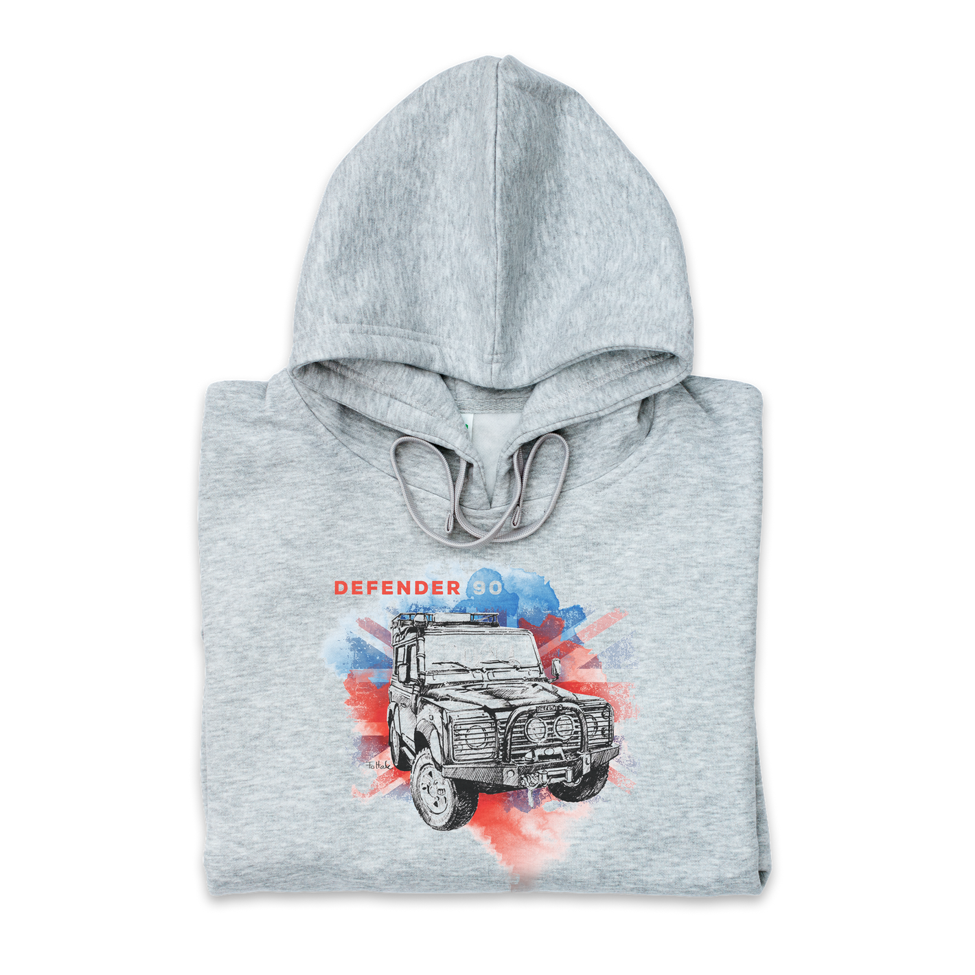 Land Rover Defender — bluza z kapturem