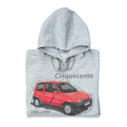 Fiat Cinquecento - hoodie