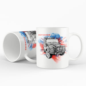 Land Rover Defender — mug