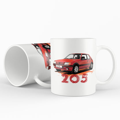 Peugeot 205 — Tasse