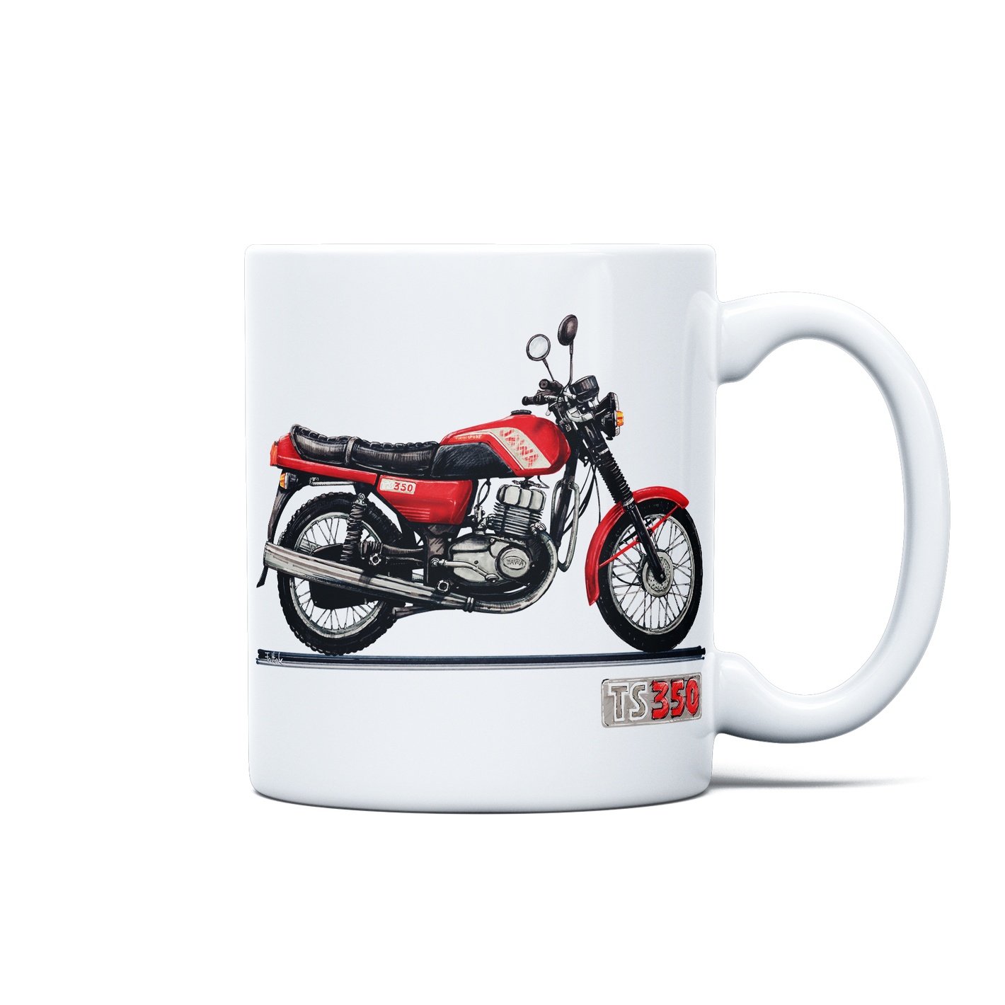 Jawa 350 — kubek