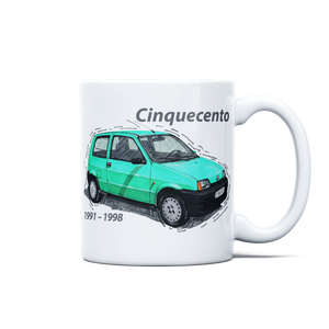 Fiat Cinquecento - mug