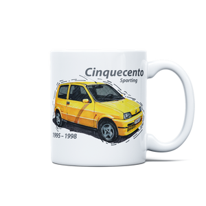 Fiat Cinquecento - mug