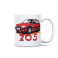 Peugeot 205 — Tasse
