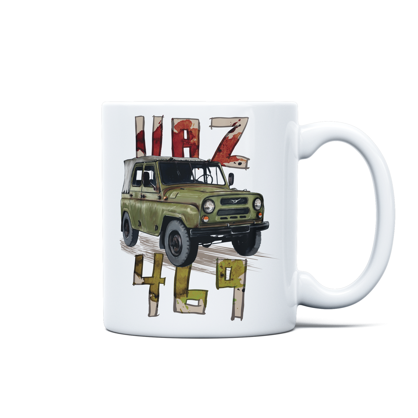 UAZ 469 - hrnek