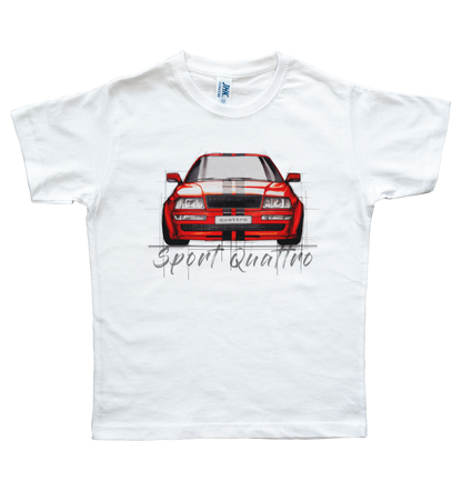 Audi S2 quattro — koszulka dziecięca