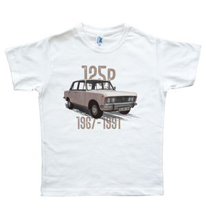 Duży Fiat - kids t-shirt