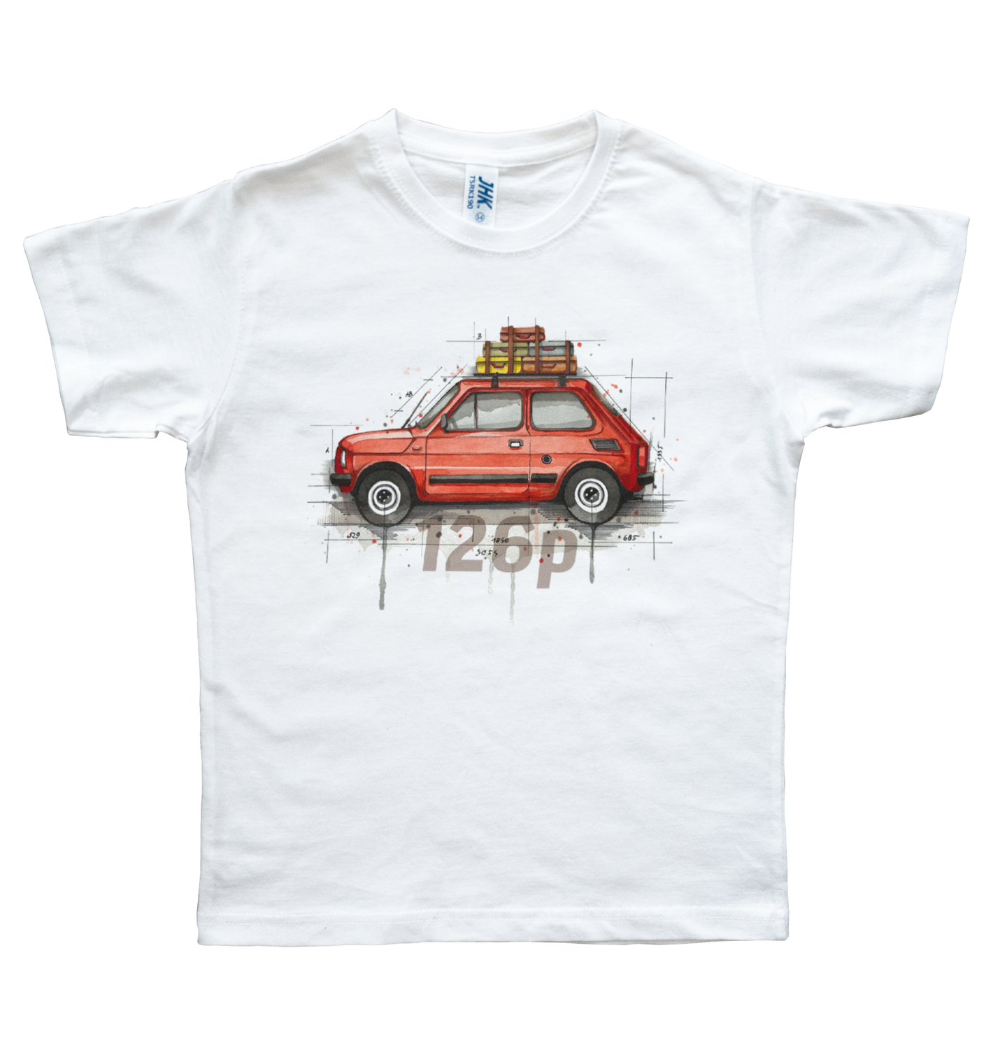 Fiat 126p - kids t-shirt