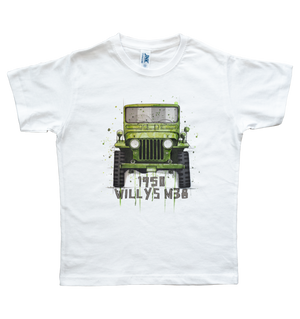 Jeep Willys — koszulka dziecięca