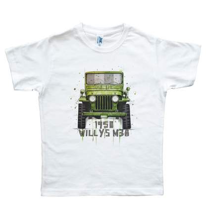 Jeep Willys — kids t-shirt
