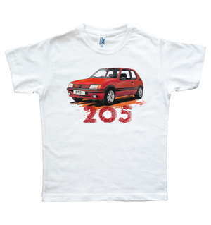 Peugeot 205 — koszulka dziecięca