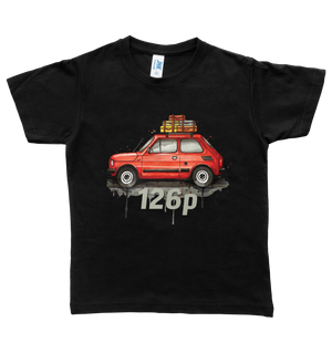 Fiat 126p - kids t-shirt