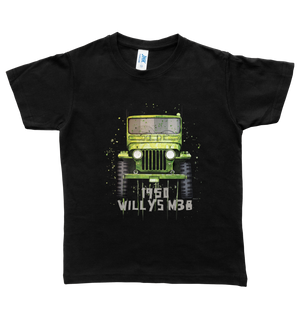 Jeep Willys — koszulka dziecięca