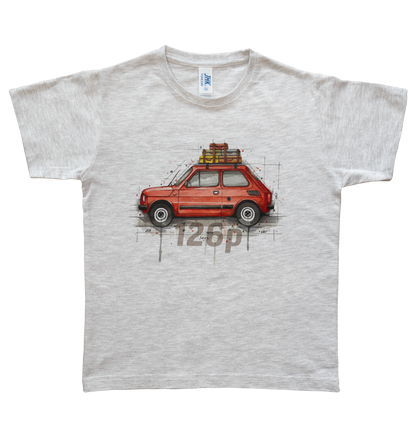 Fiat 126p - dětské tričko