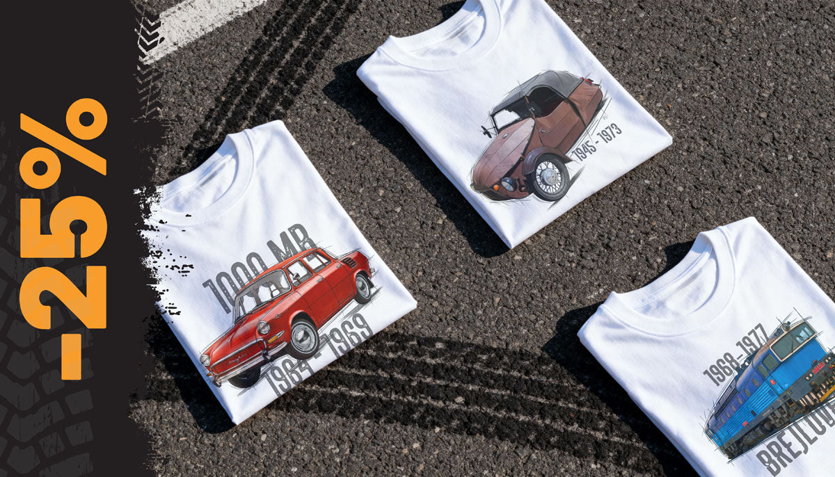 25% sleva na každé třetí tričko – kombinujte podle libosti
